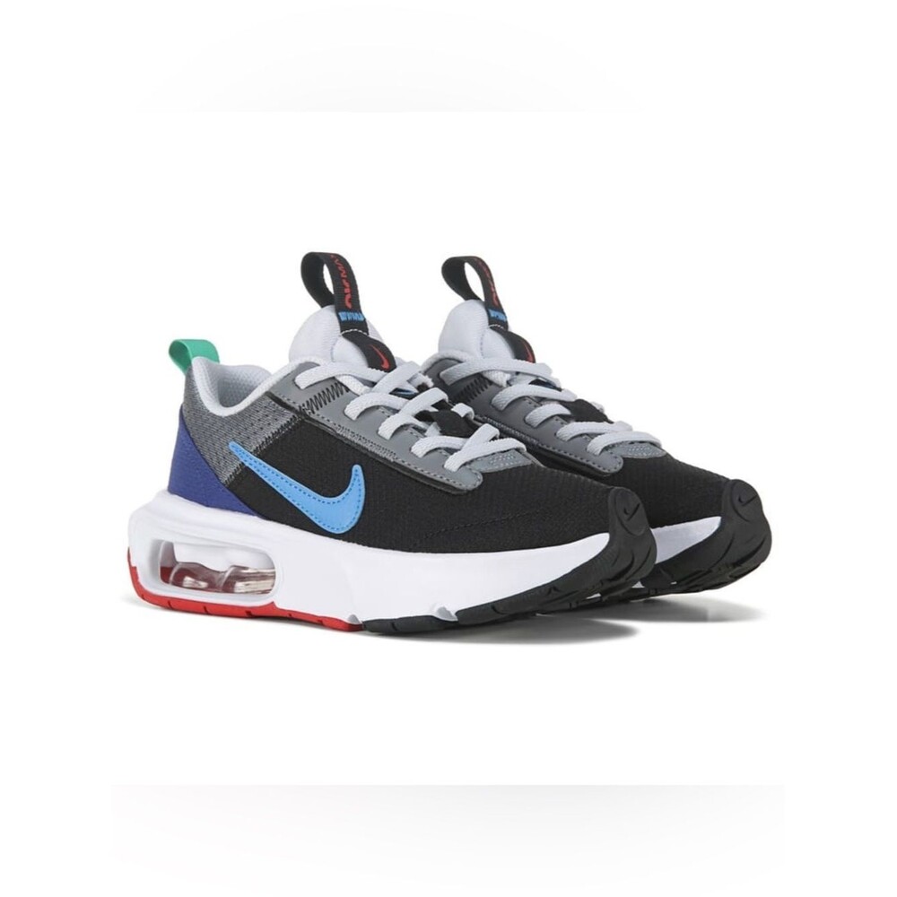 Nike Air Max INTRLK Lite Kids Black Blue Gray Sneakers Shoes. 13.5 Little Kid’s.